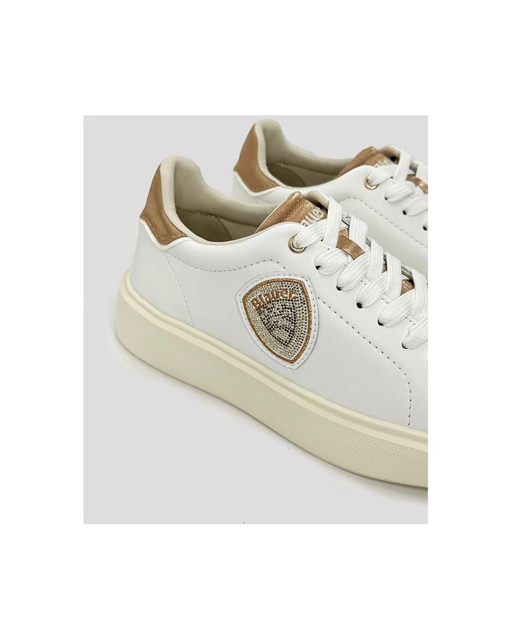 Blauer White Sneakers