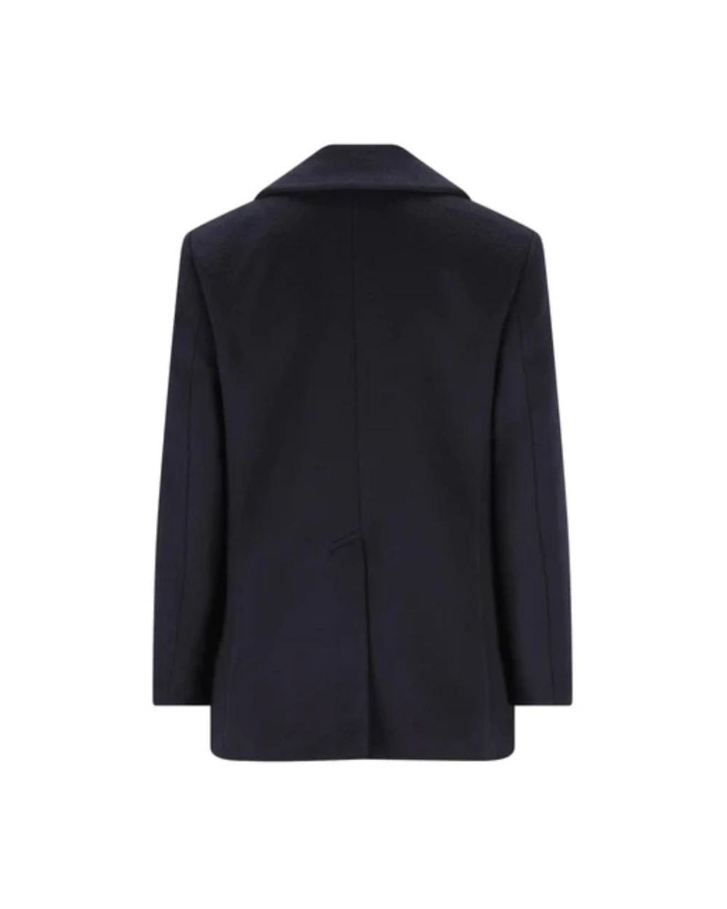 Givenchy Blue Double-Breasted Coats for men