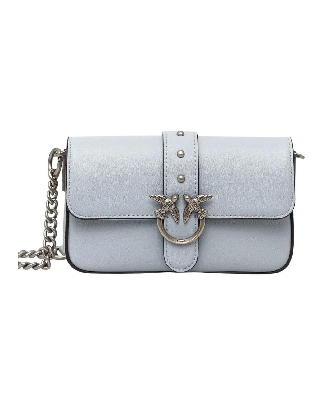 Pinko Gray Cross Body Bags