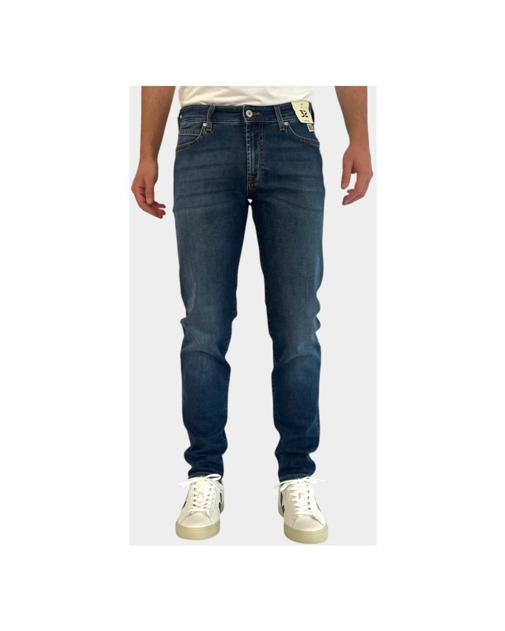 Roy Rogers Blue Slim Fit Jeans for men