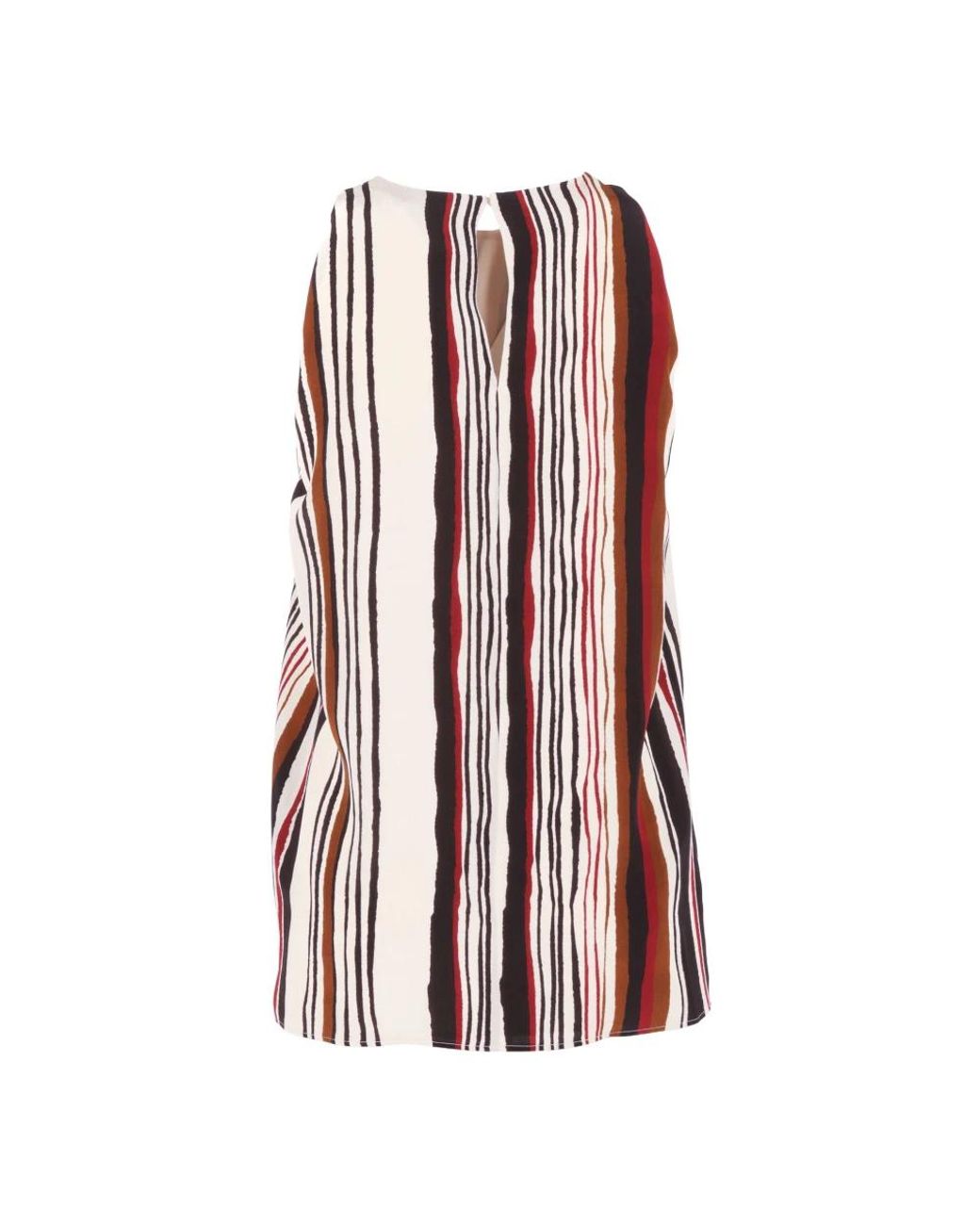 Max Mara Red Sleeveless Tops