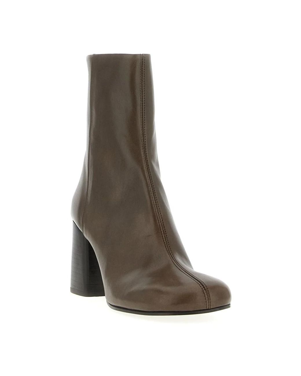 Lemaire Brown Heeled Boots