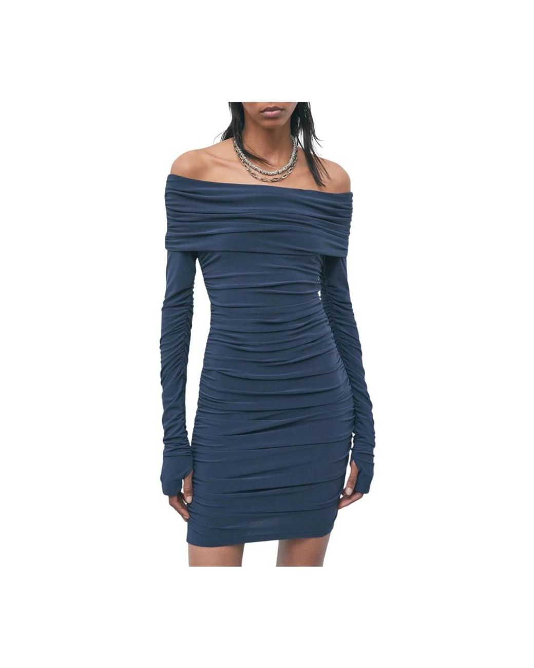 Patrizia Pepe Blue Short Dresses