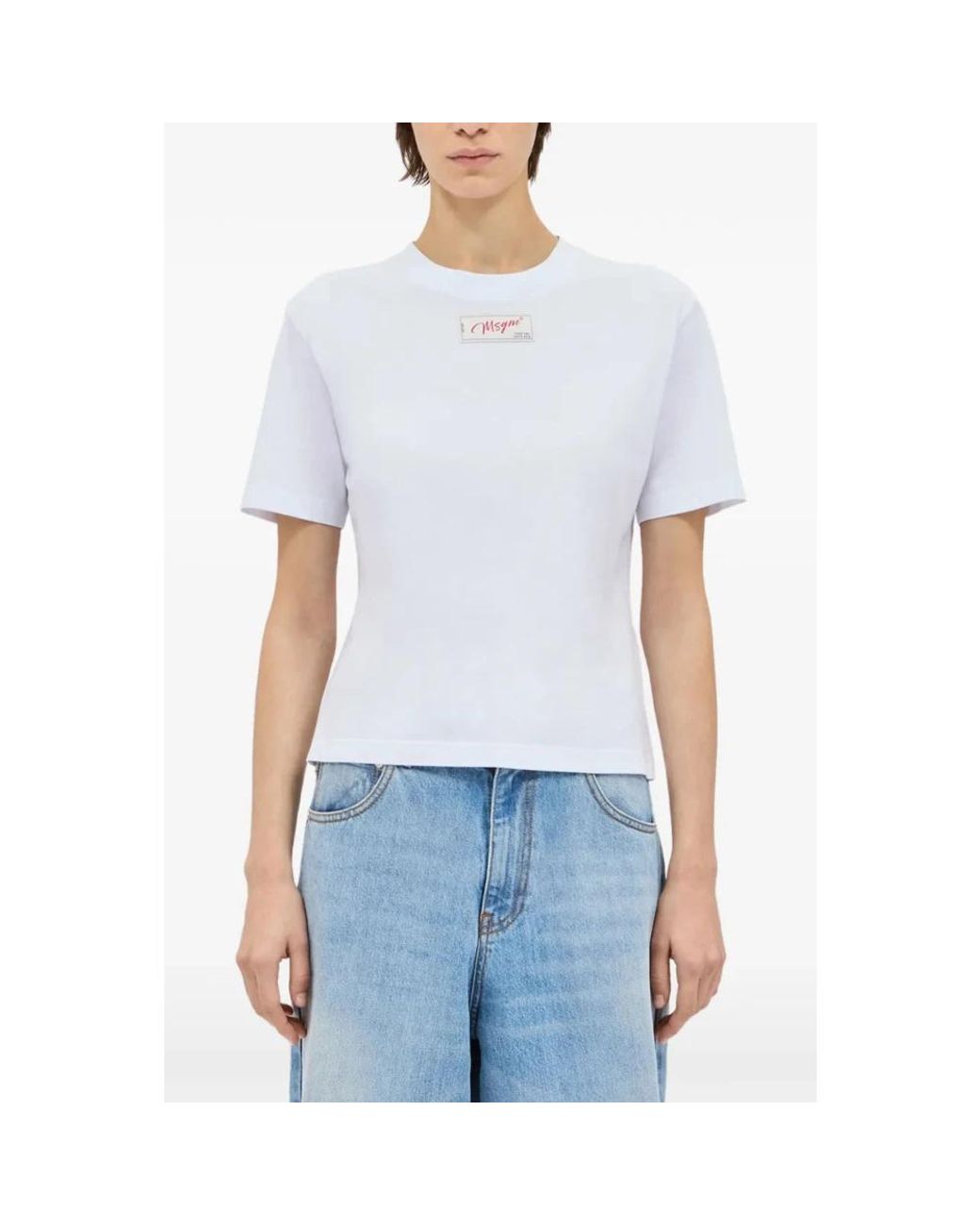 T-Shirts MSGM de color White