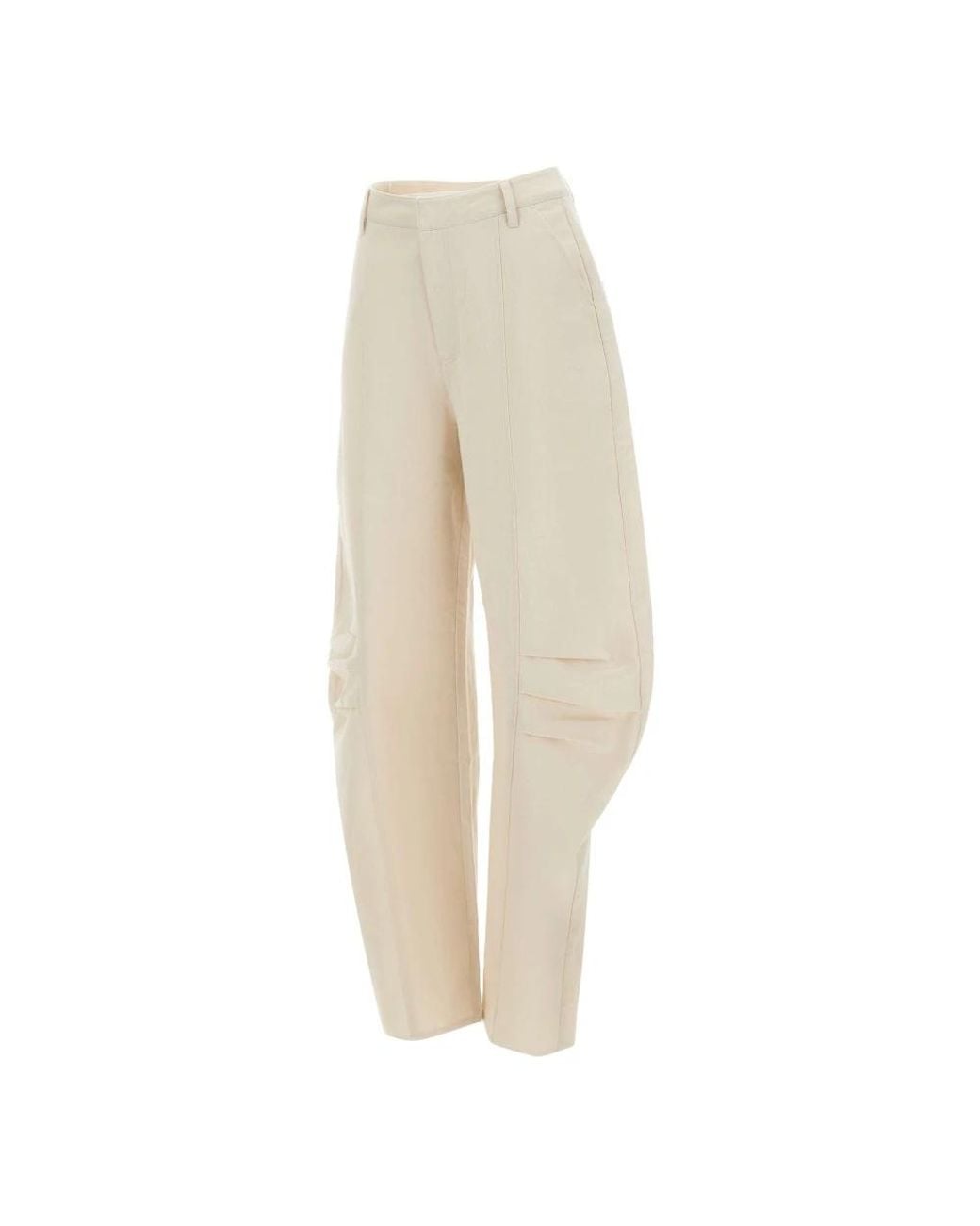 ROTATE BIRGER CHRISTENSEN Natural Wide Trousers