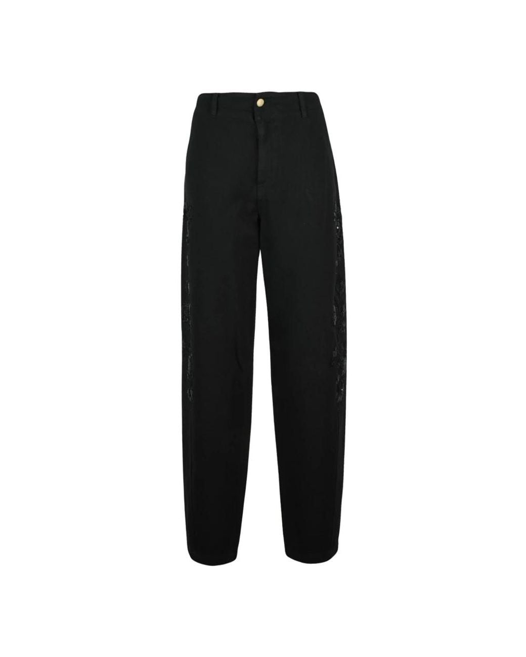 Ermanno Scervino Black Loose Fit Jeans