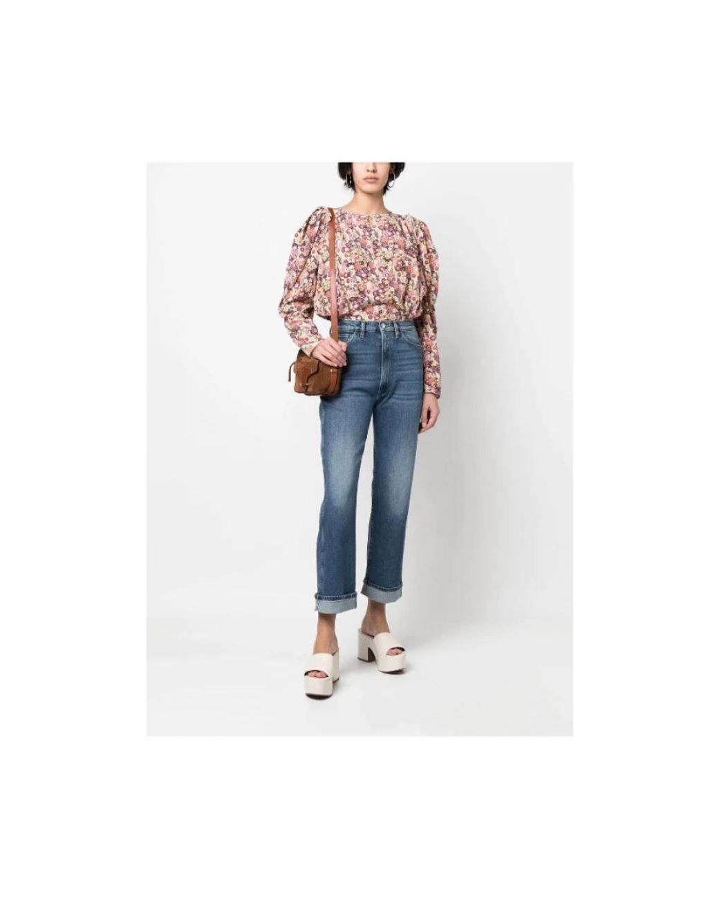 3x1 Blue Wide Trousers