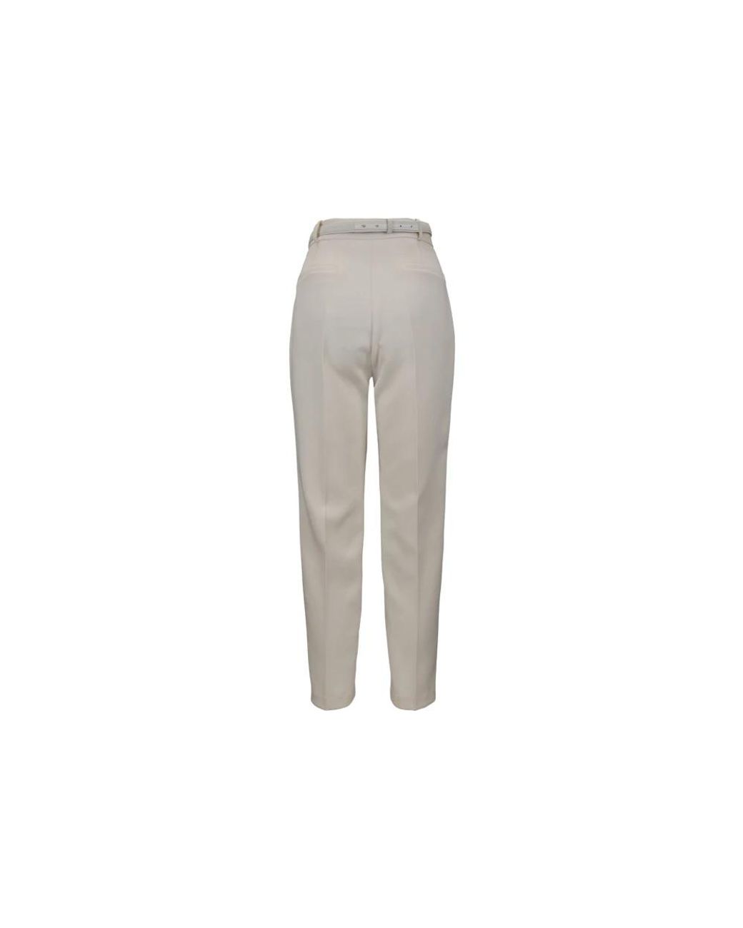 Elisabetta Franchi Gray Tapered Trousers