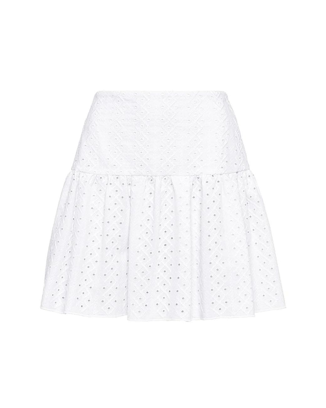 MVP WARDROBE White Short Skirts