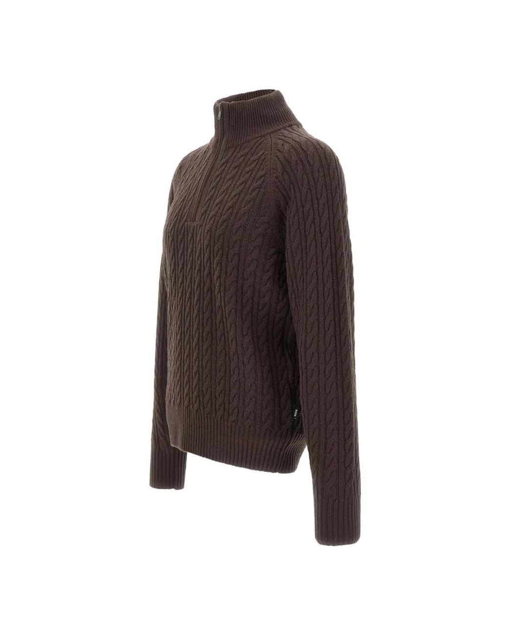 Zip-Throughs Boss pour homme en coloris Brown