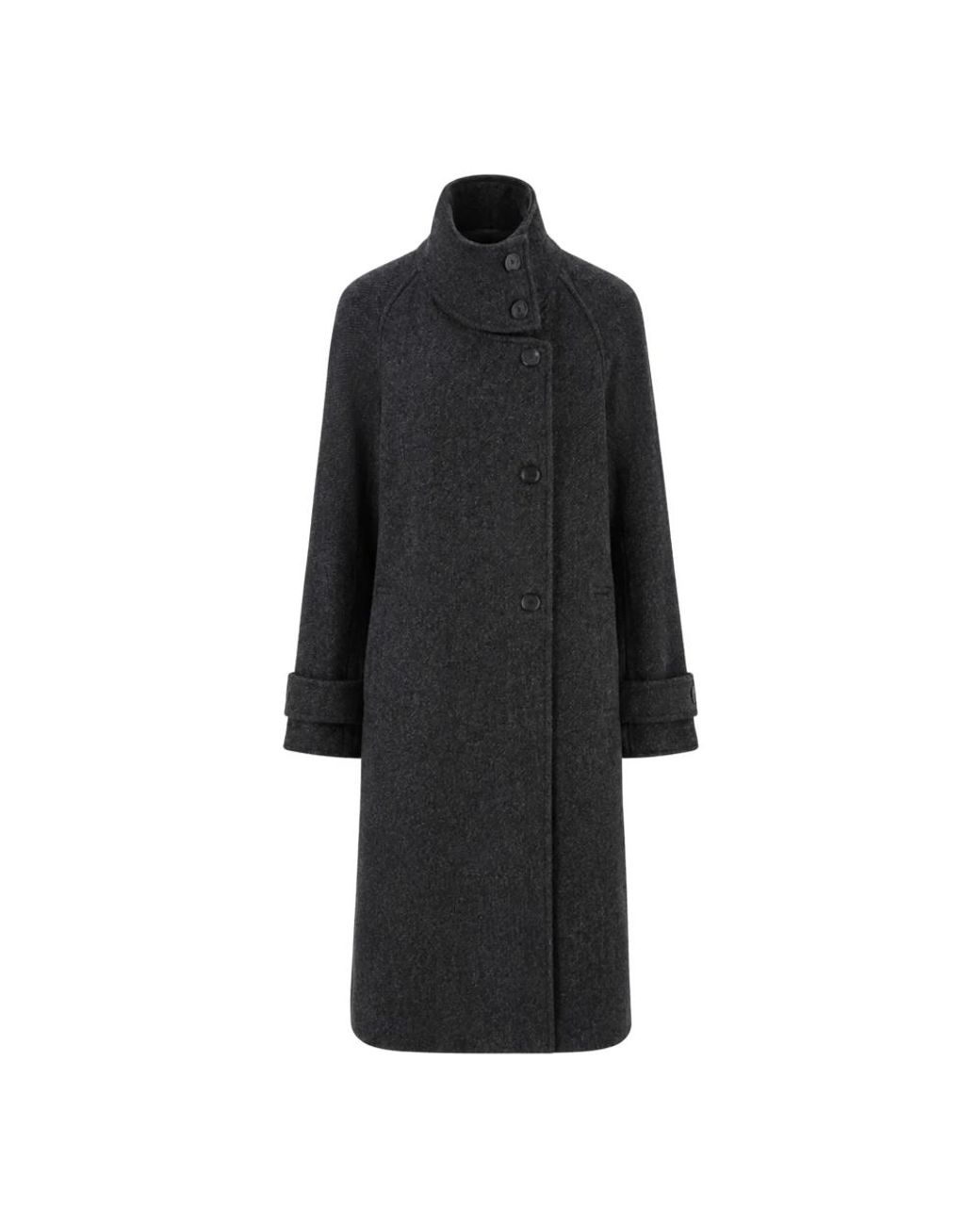 Pomandère Black Single-Breasted Coats
