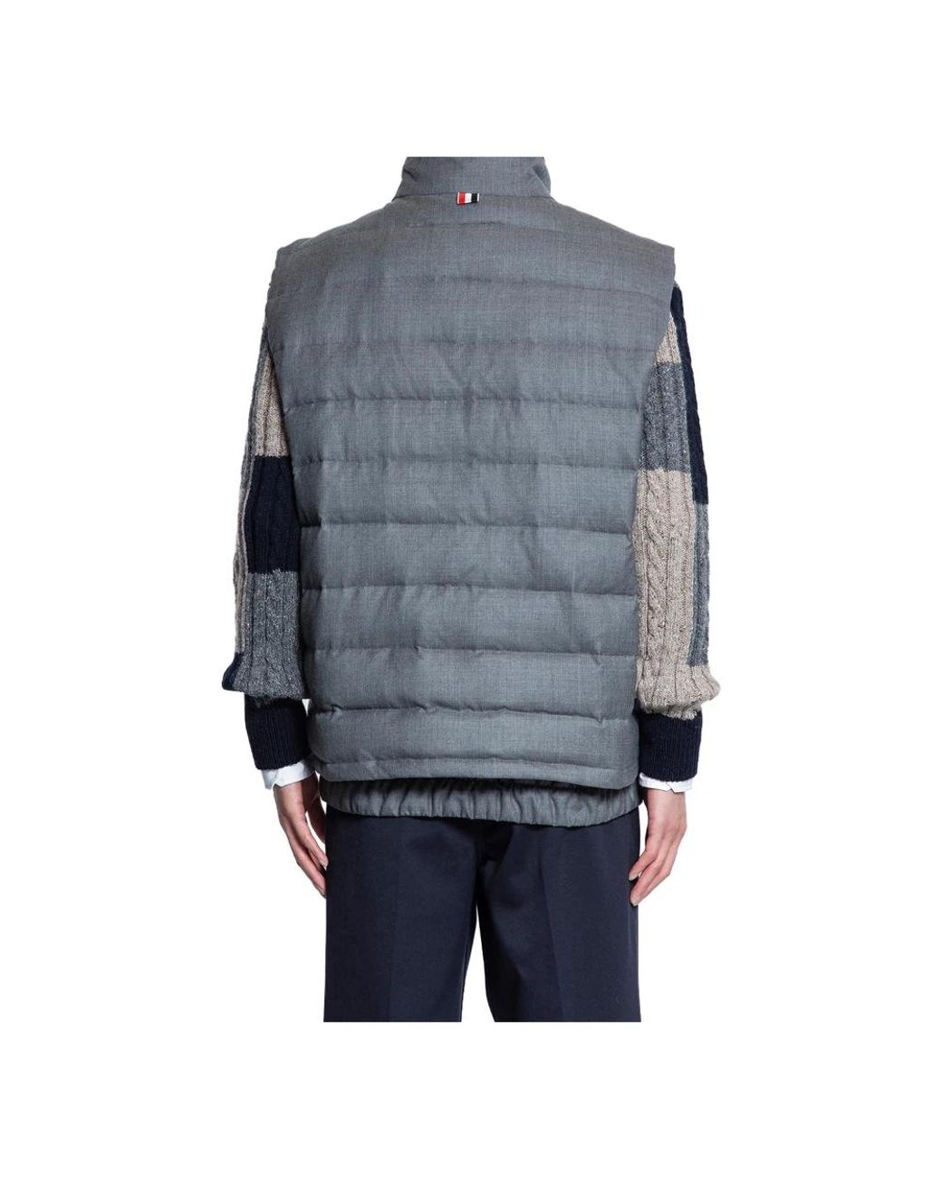 Thom Browne Blue Waistcoats for men