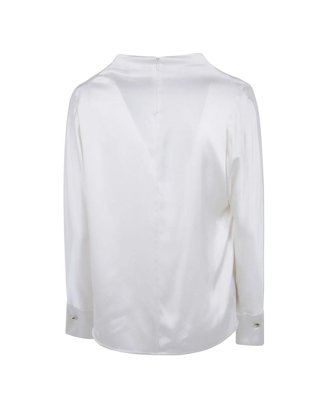 Max Mara White Quinto Bluse