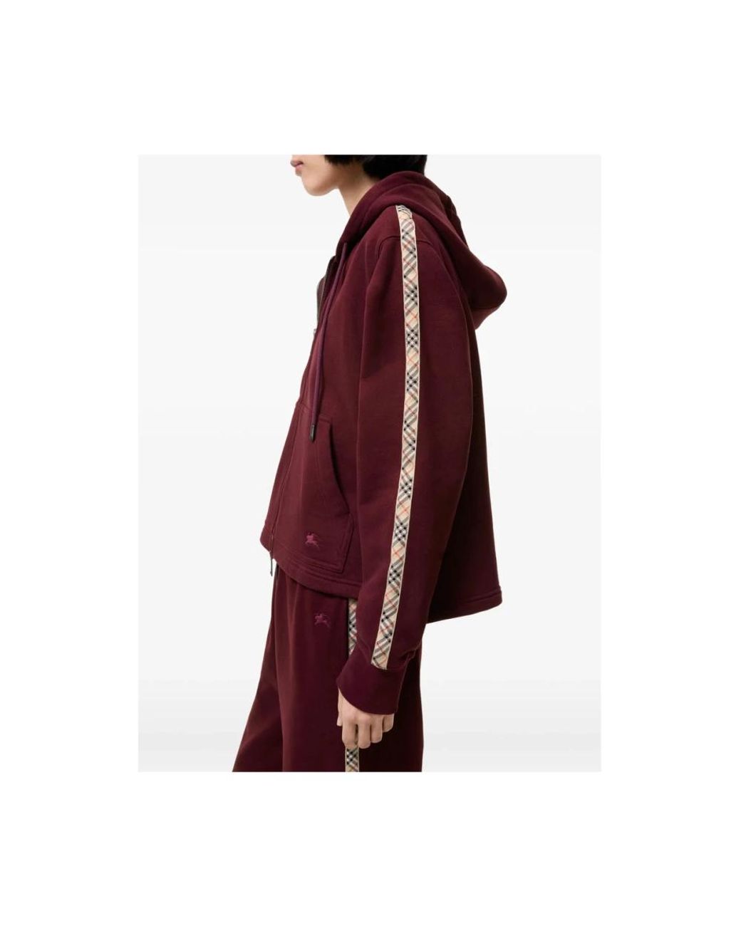 Burberry Purple Zip-Throughs