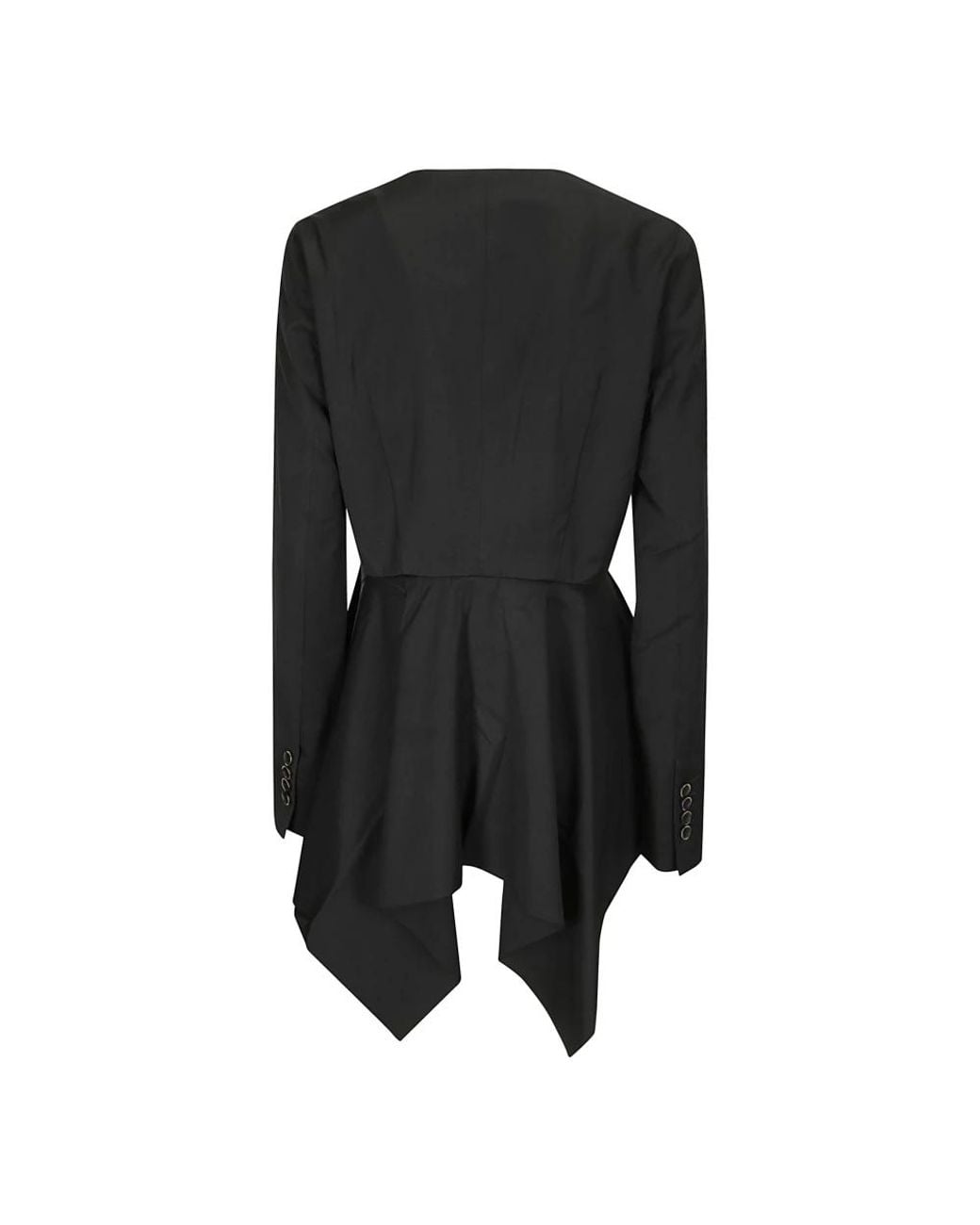 Uma Wang Black Short Dresses