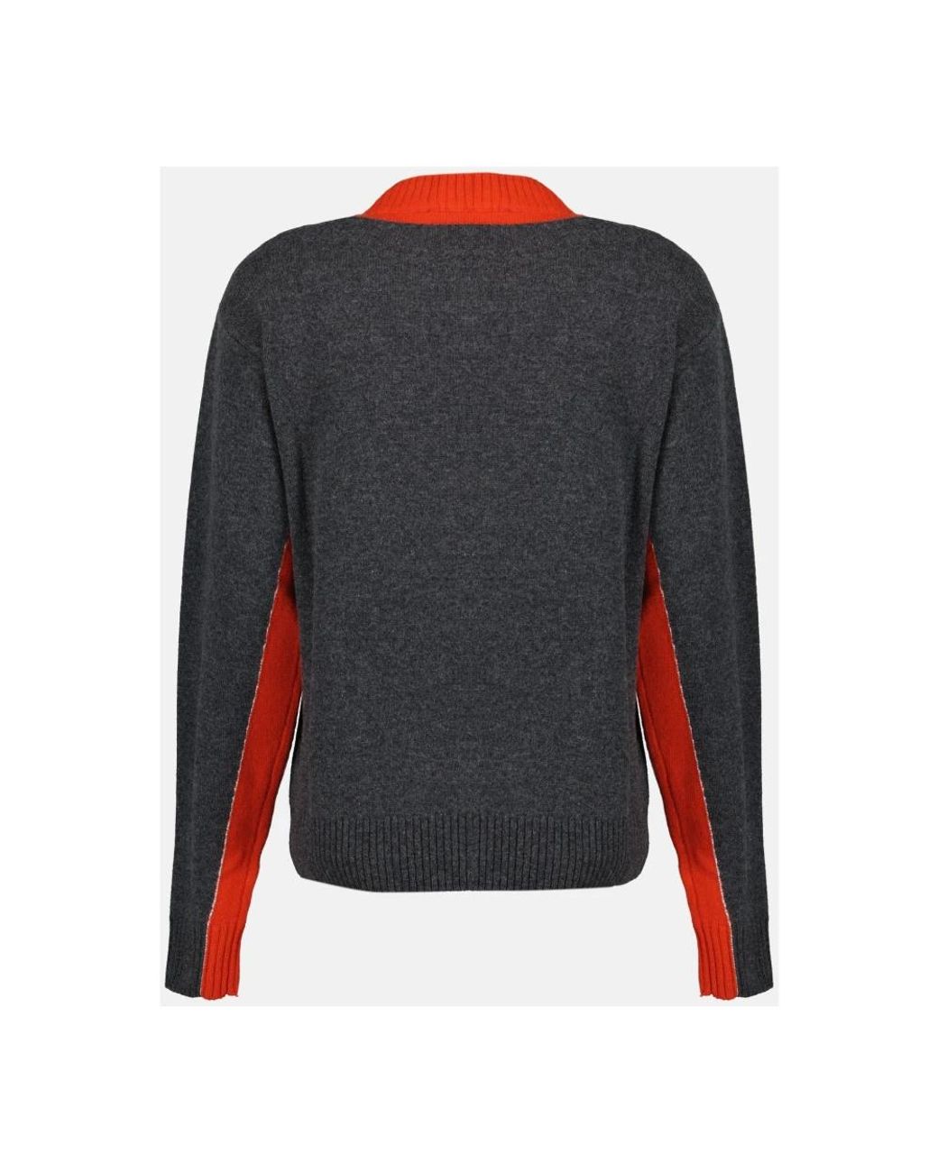 Rabanne Gray Round-Neck Knitwear