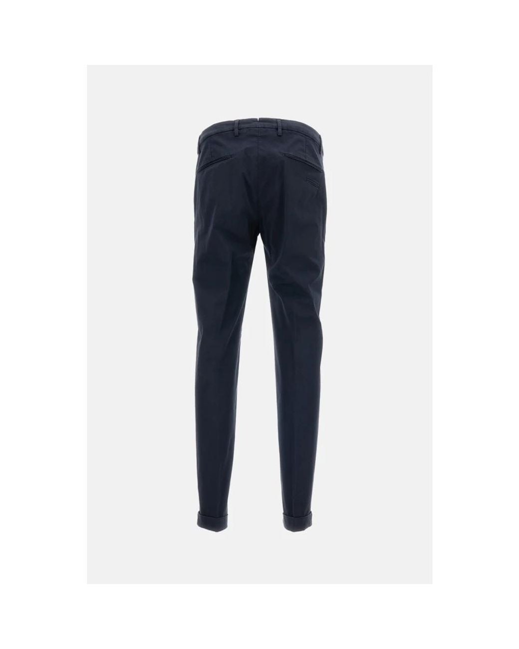 BRIGLIA Blue Chinos for men