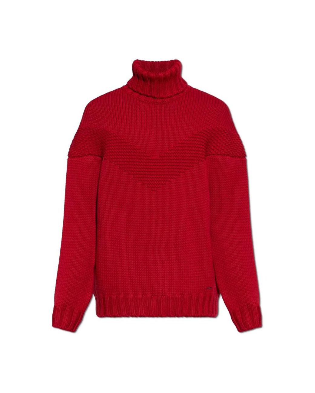Turtlenecks di DSquared² in Red da Uomo