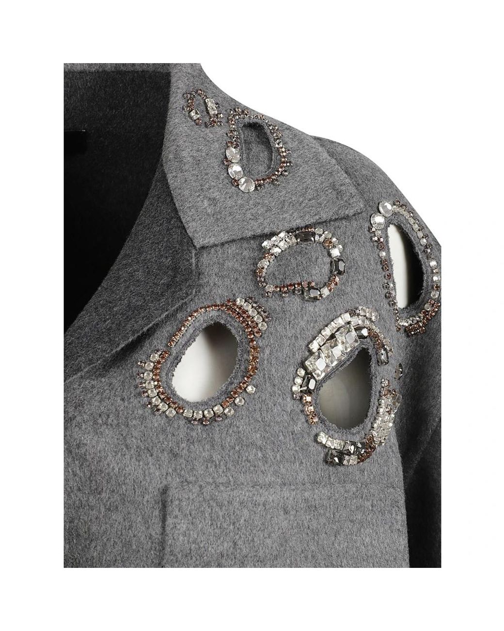 Fabiana Filippi Gray Short Sleeve Shirts