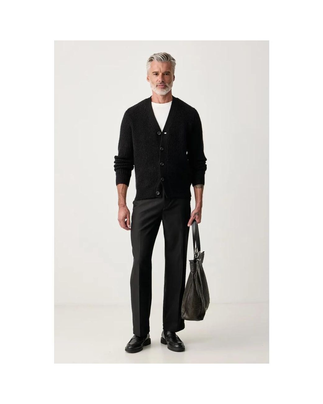 Cardigans Guess de hombre de color Black