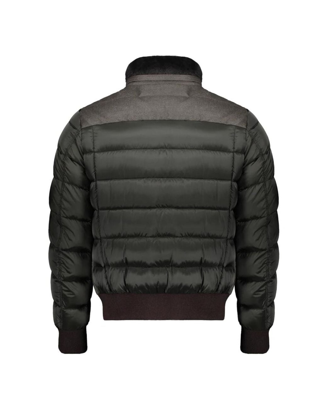 Moorer Gray Bomber Jackets for men