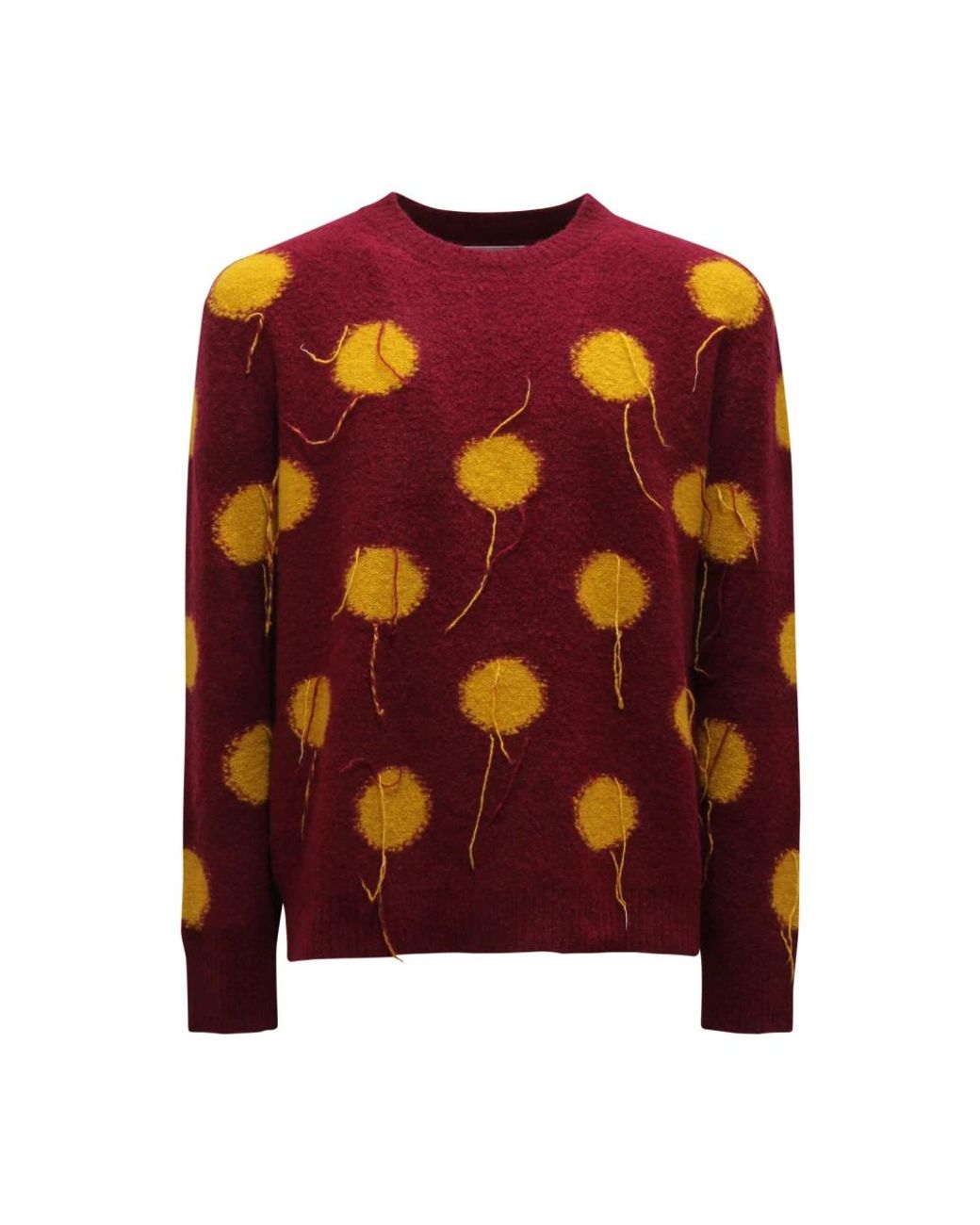 Amaranto Round-Neck Knitwear in het Purple voor heren