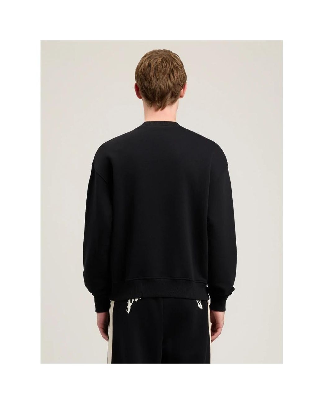Palm Angels Black Sweatshirts for men