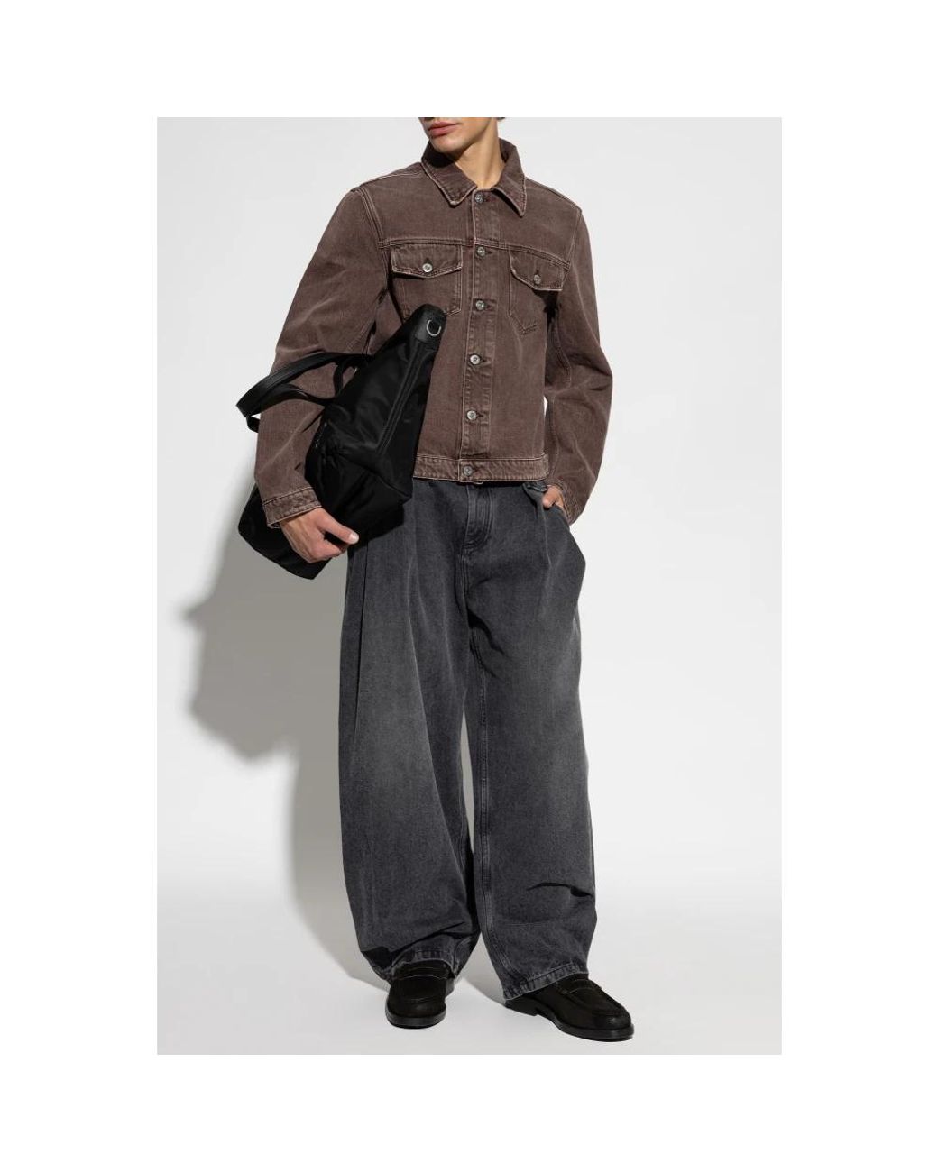 Our Legacy Brown Denim Jackets for men