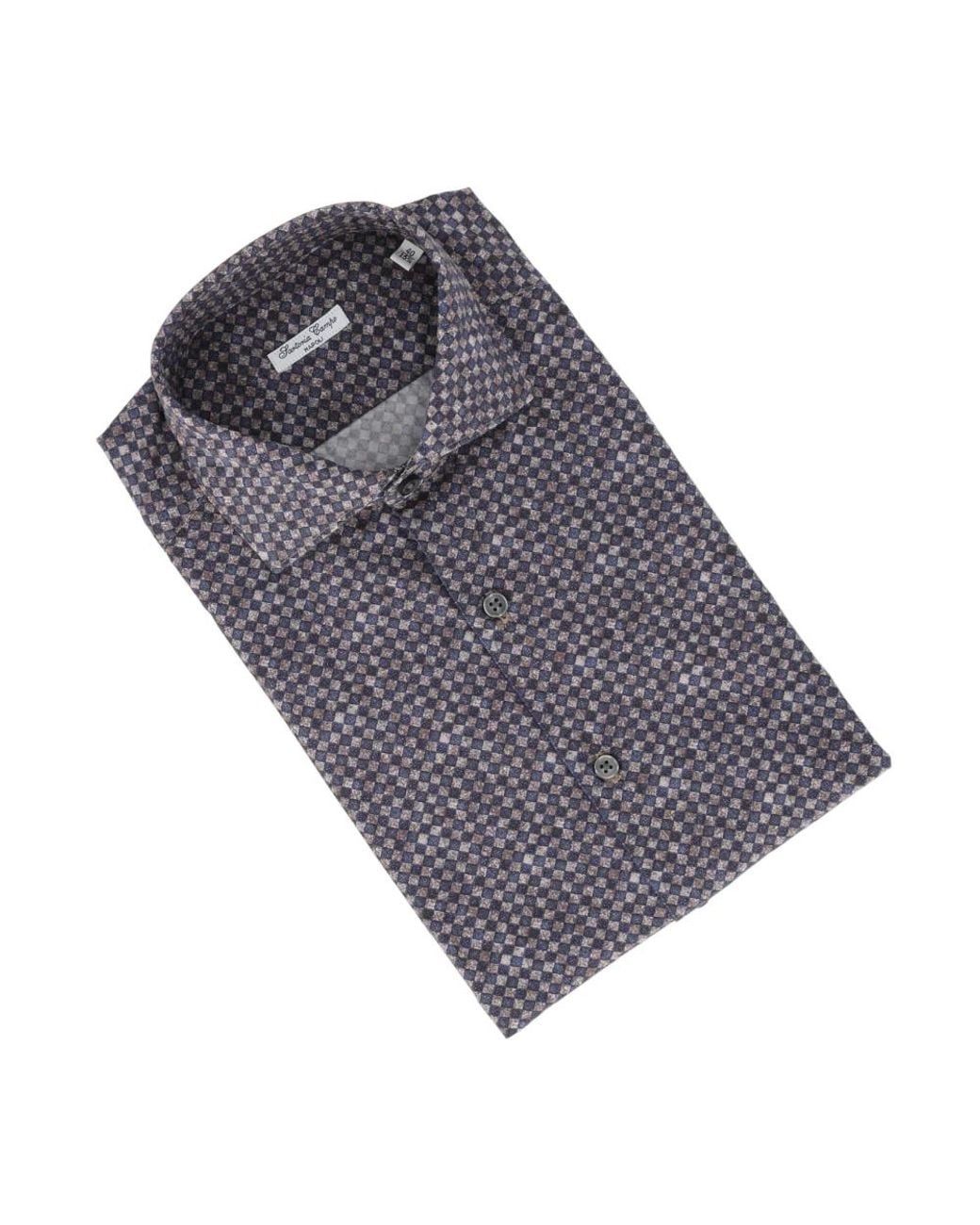 Formal Shirts Sonrisa de hombre de color Gray