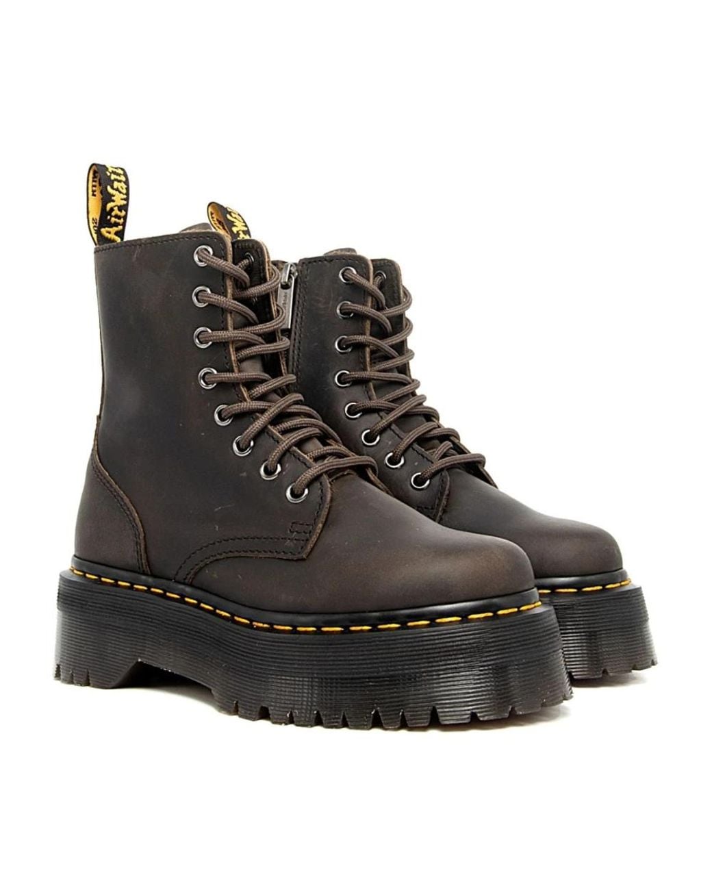 Dr. Martens Black Lace-Up Boots for men