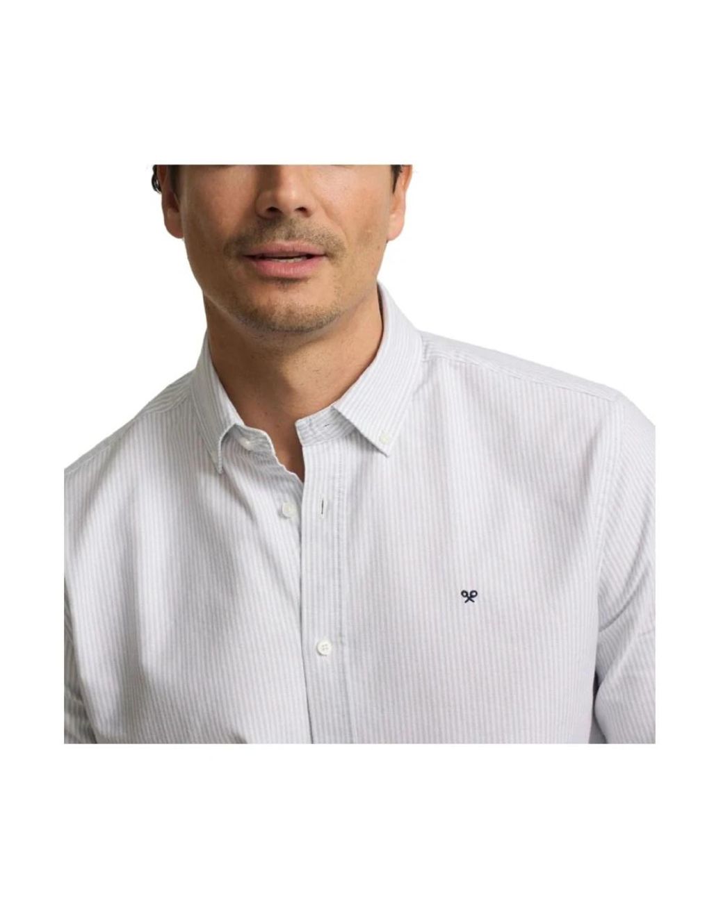 Silbon Gray Casual Shirts for men