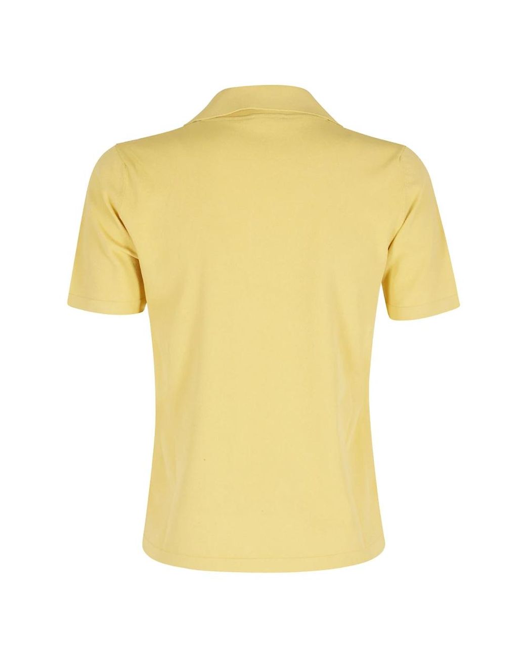 Roberto Collina Yellow Polo Shirts