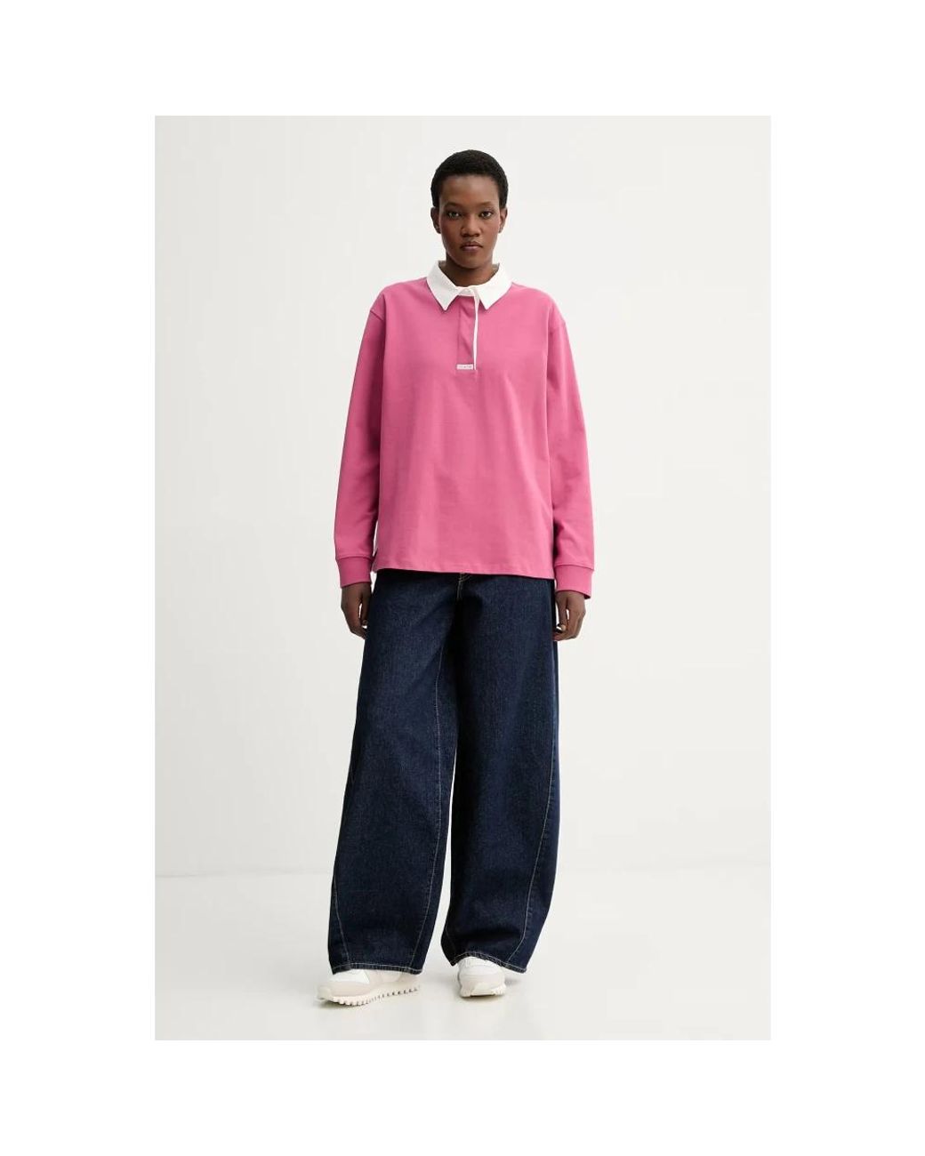 Polo Shirts Munthe de color Pink
