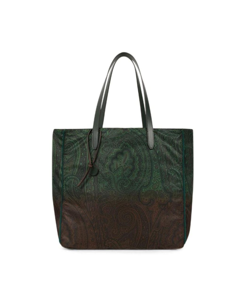 Etro Green Shopping Bags