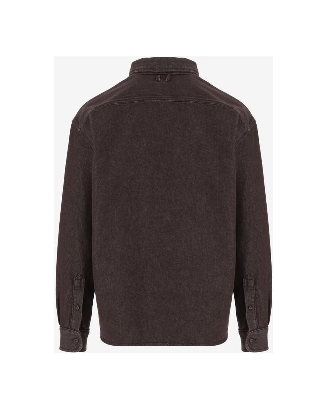 Jacquemus Gray Denim Shirts for men
