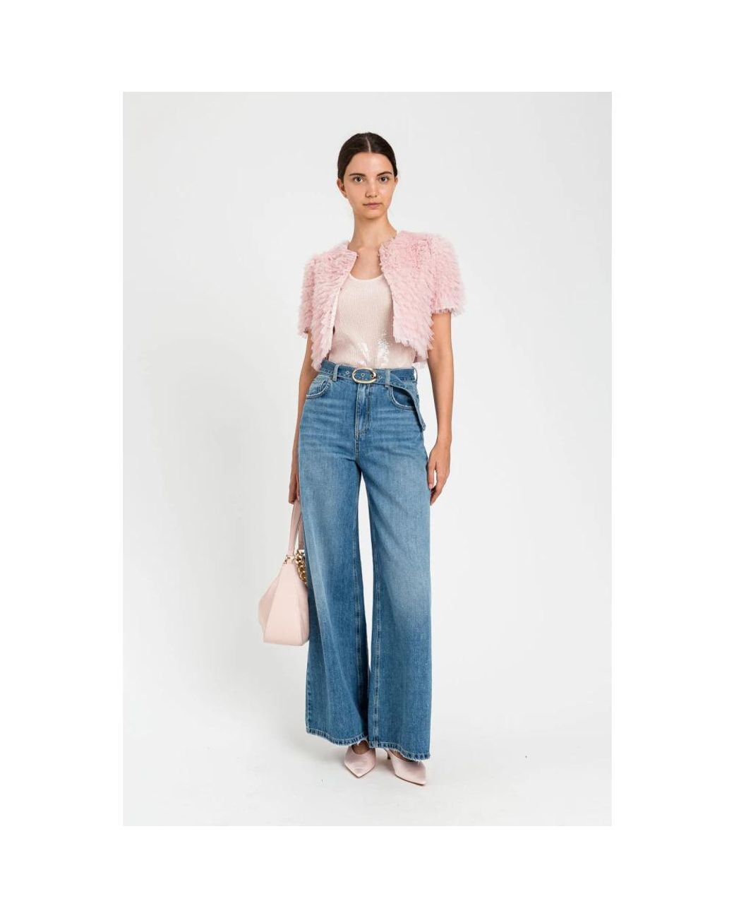 Twinset Blue Wide Jeans