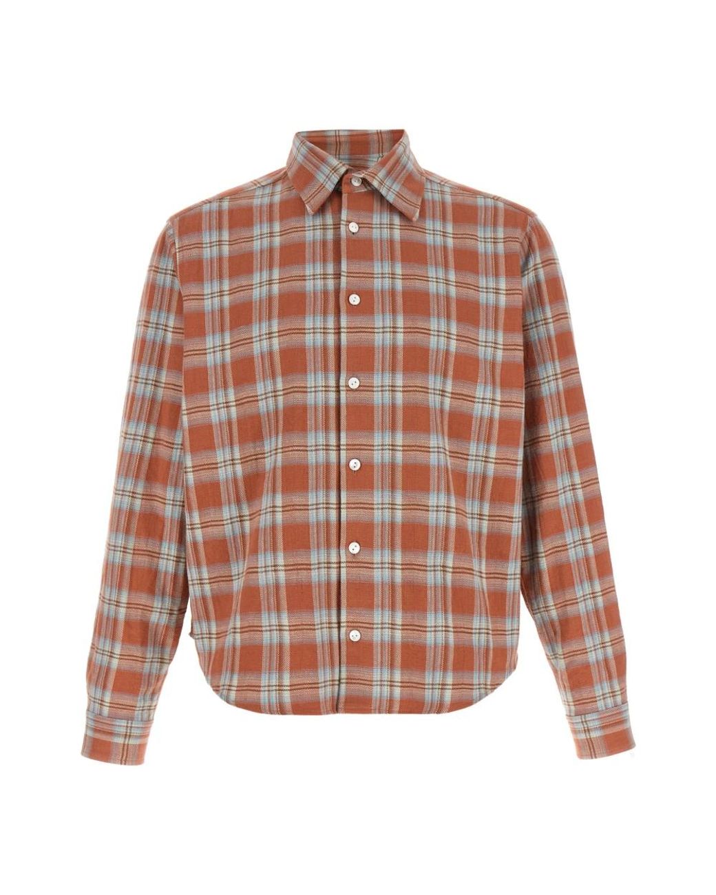 Second/Layer Brown Casual Shirts for men