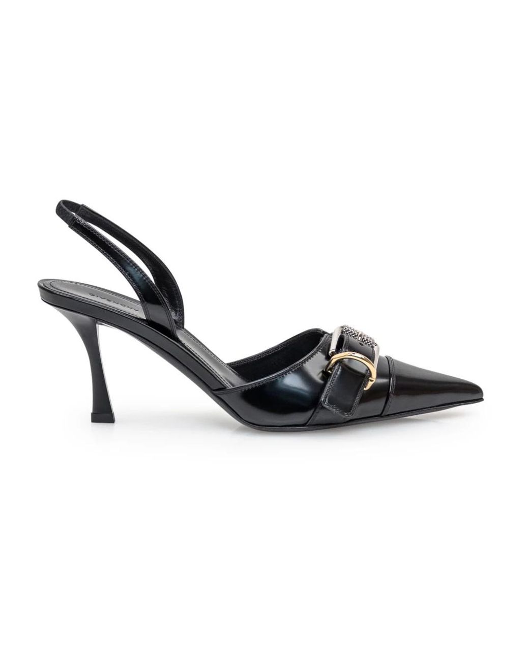 Givenchy Schoenen ,Zwart ,Leer Voyou Slingbacks in het Black