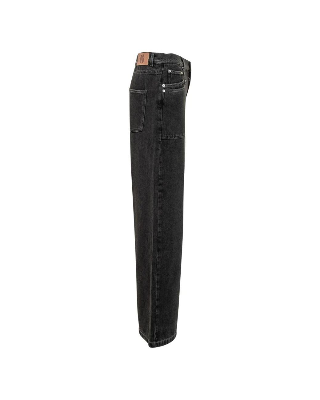 Wide Jeans Ba&sh en coloris Black
