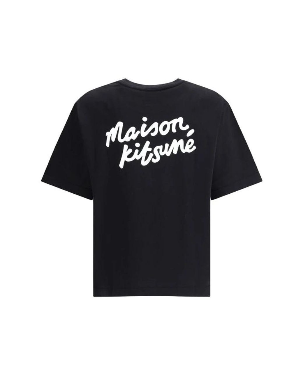 Maison Kitsuné Black T-Shirts for men