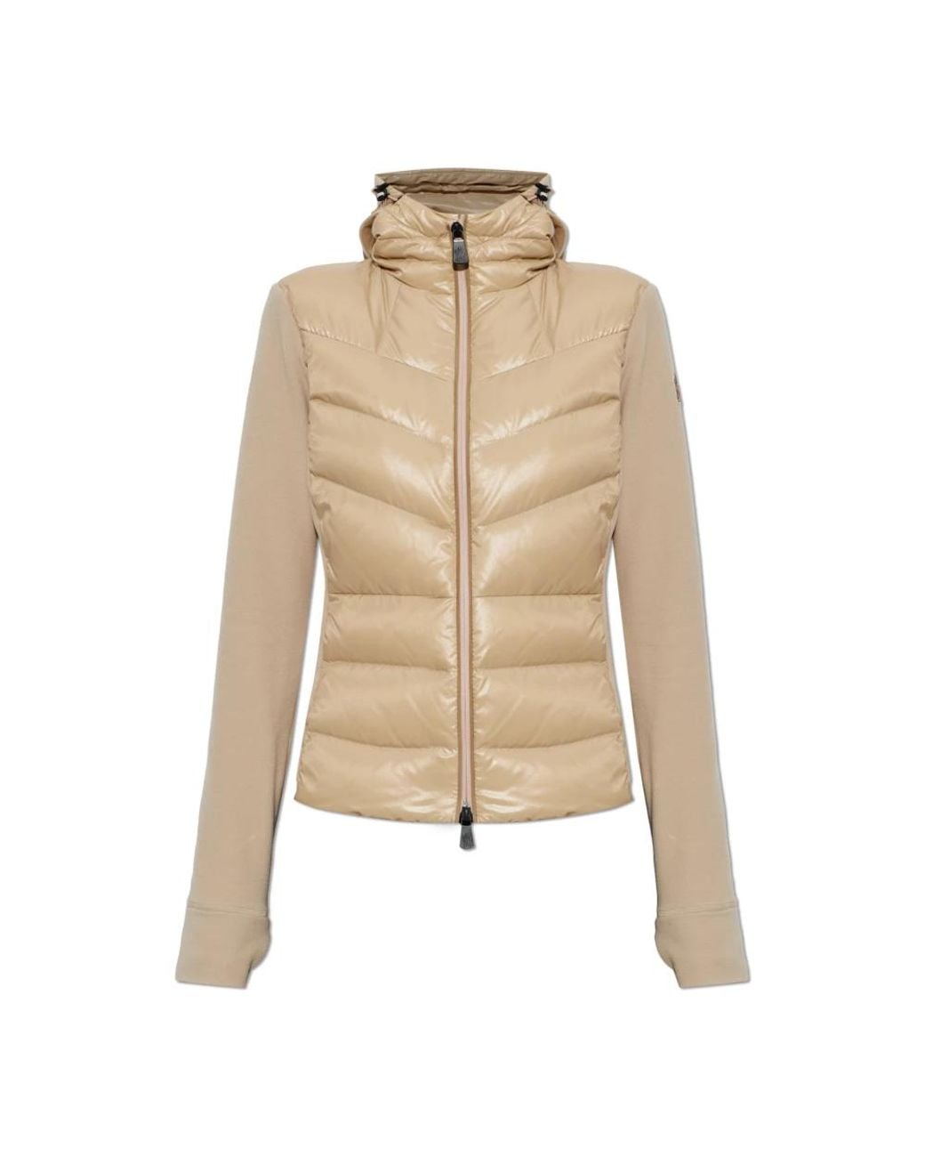 Moncler Jassen ,Leer Grenoble Performance & Style Jas in het Natural