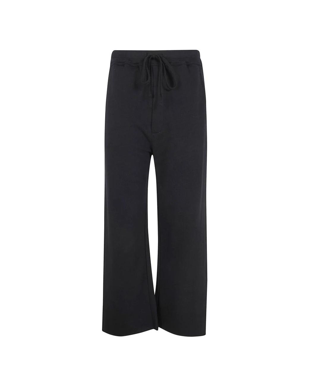 Thom Krom Wide Broeken in het Black