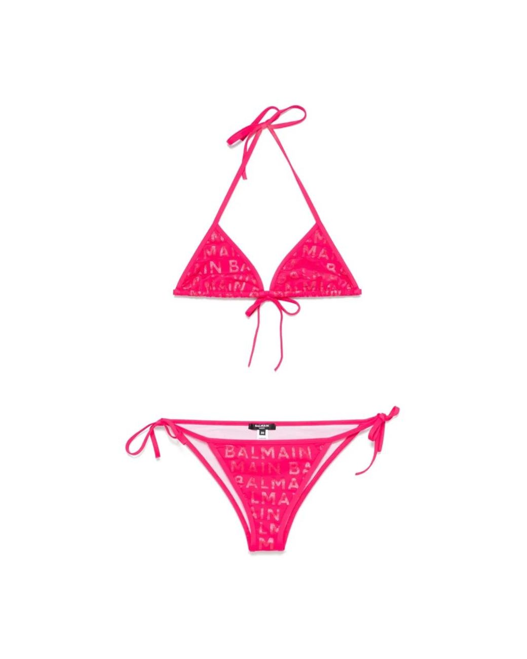 Balmain Pink Bikinis