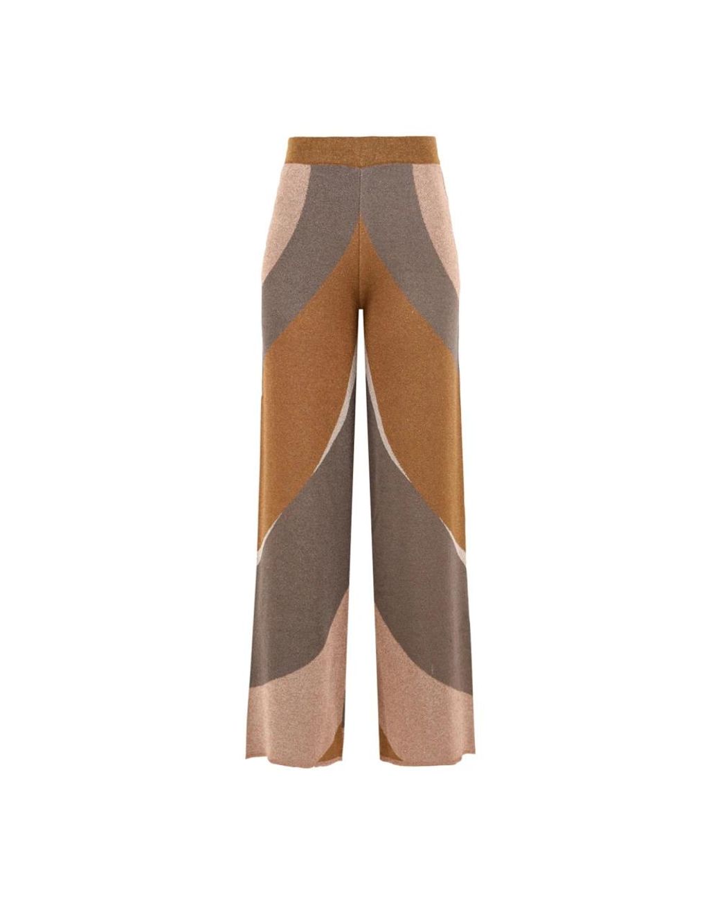 Akep Brown Wide Trousers