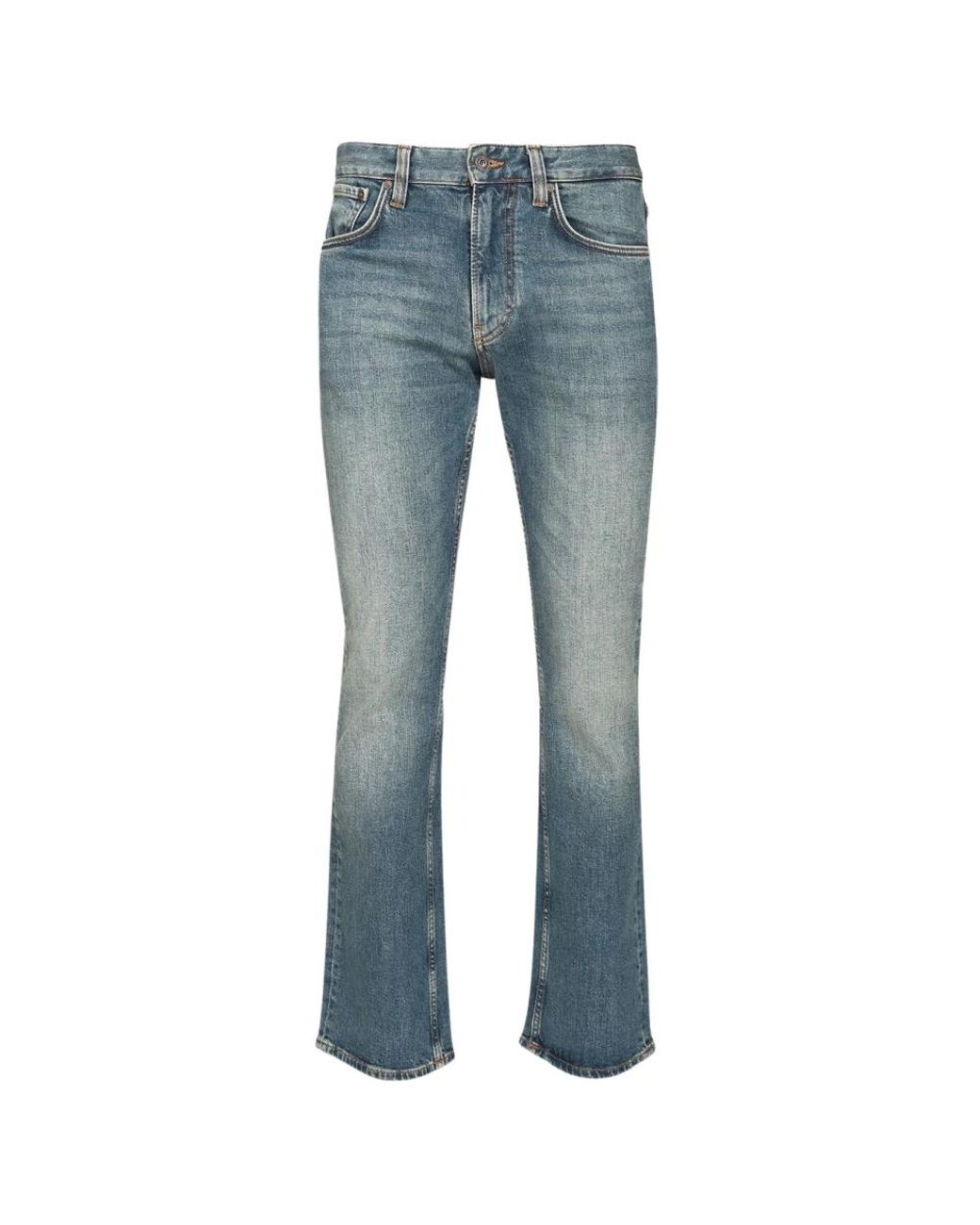 Emporio Armani Blue Straight Fit Jeans for men