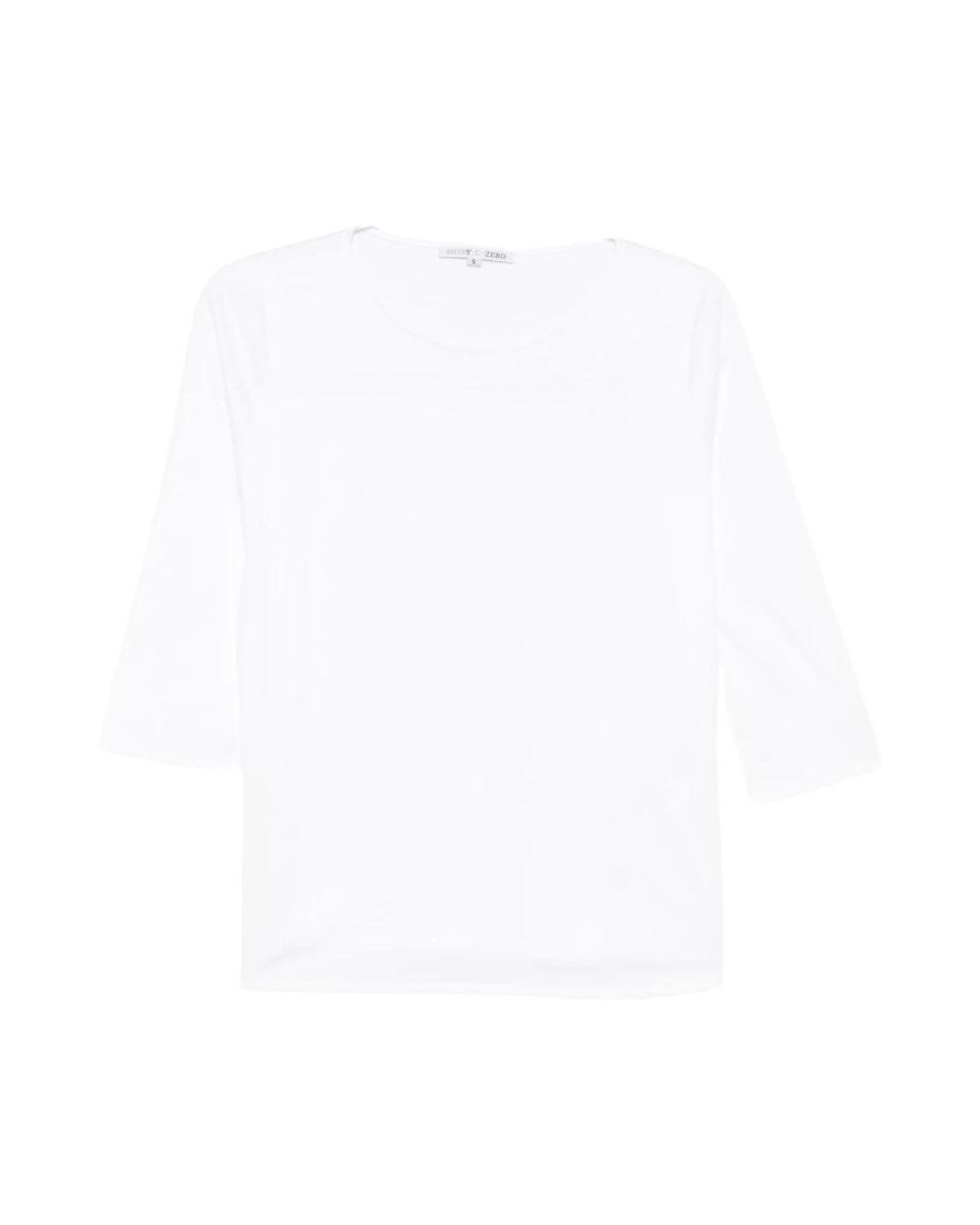 Long Sleeve Tops Zero C de color White
