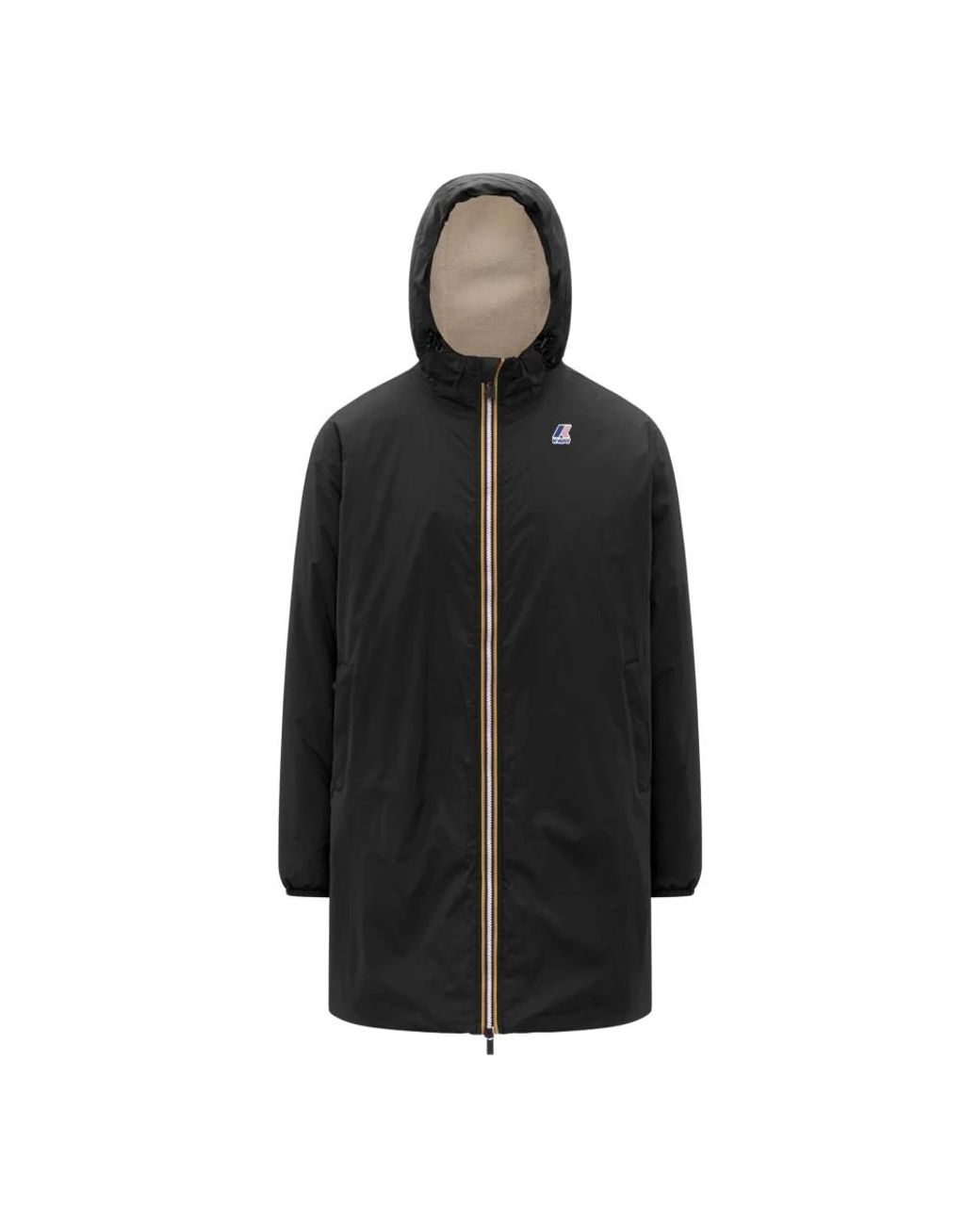 K-Way Black Rain Jackets for men