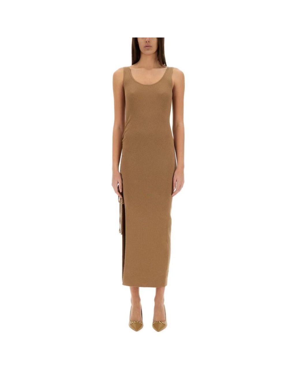 Michael Kors Brown Knitted Dresses