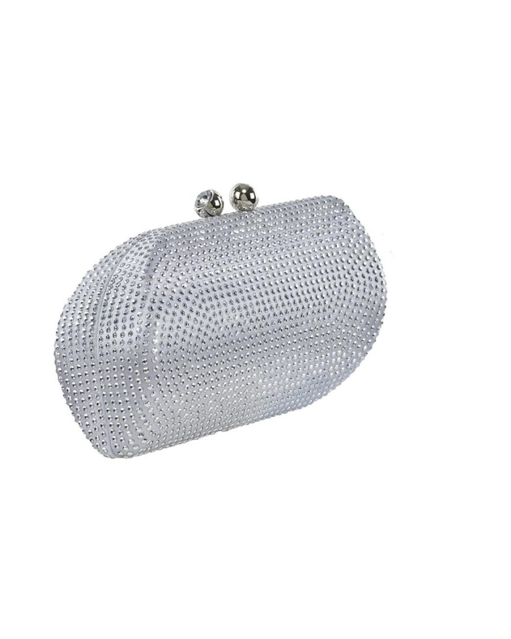 Anna Cecere Gray Clutch