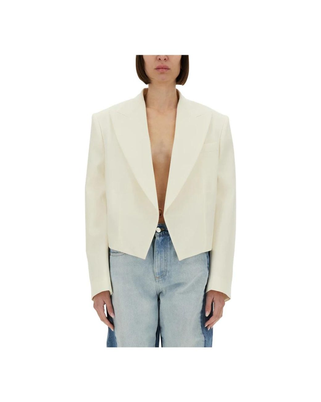 Stella McCartney Natural Blazers